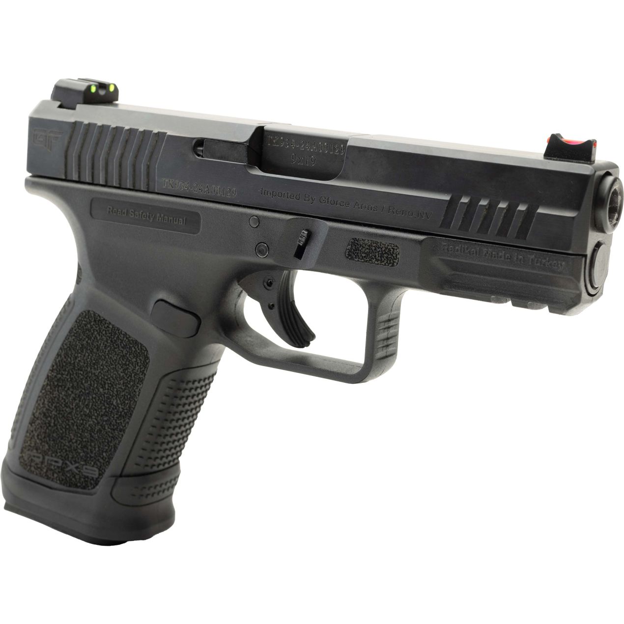 GFORCE ARMS RPX9 EXODUS 9MM 4.02 15-RD SEMI-AUTO PISTOL
