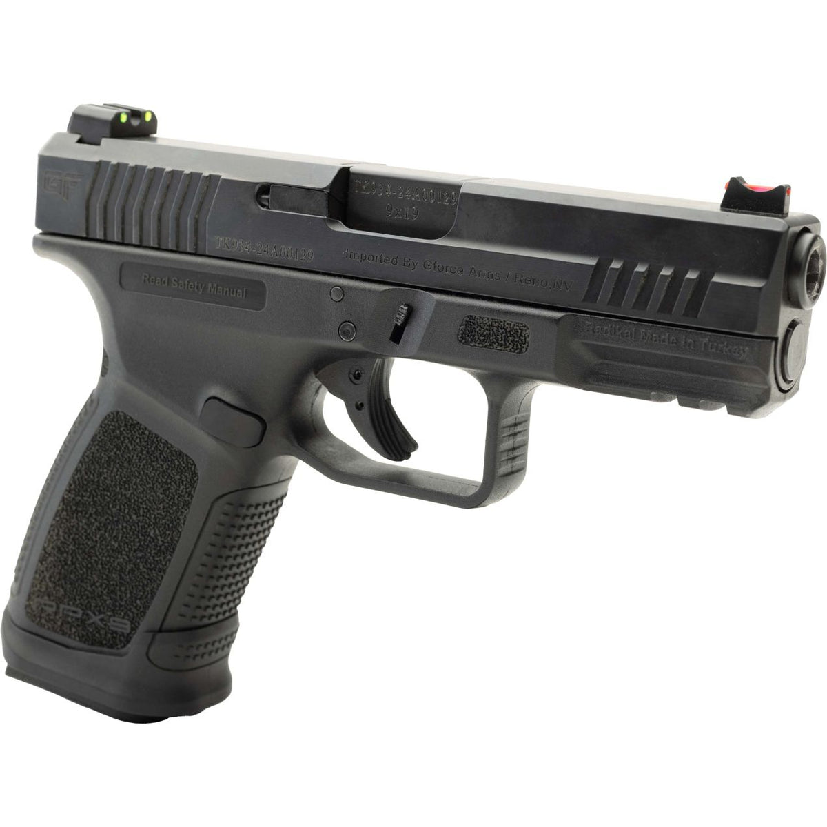 GFORCE ARMS RPX9 EXODUS 9MM 4.02 15-RD SEMI-AUTO PISTOL
