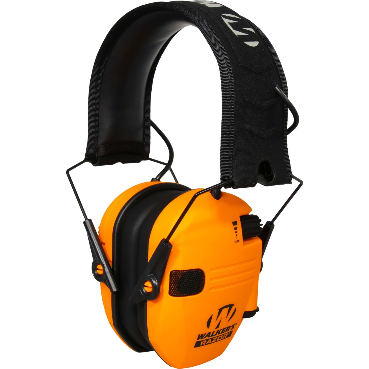 Walker's Razor Slim Electronic Muffs Blaze