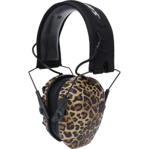 Walker's Razor Slim Electronic Muff Leopard