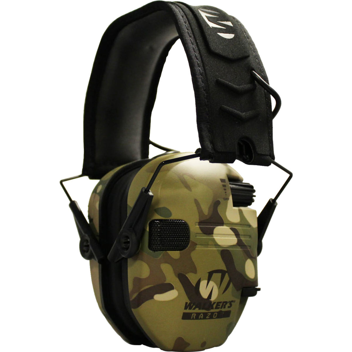 WALKER'S RAZOR SLIM ELECTRONIC MUFF MULTICAM CAMO