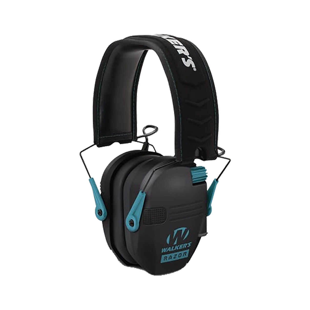 WALKER'S RAZOR SLIM ELECTRONIC MUFF TEAL ACCENT
