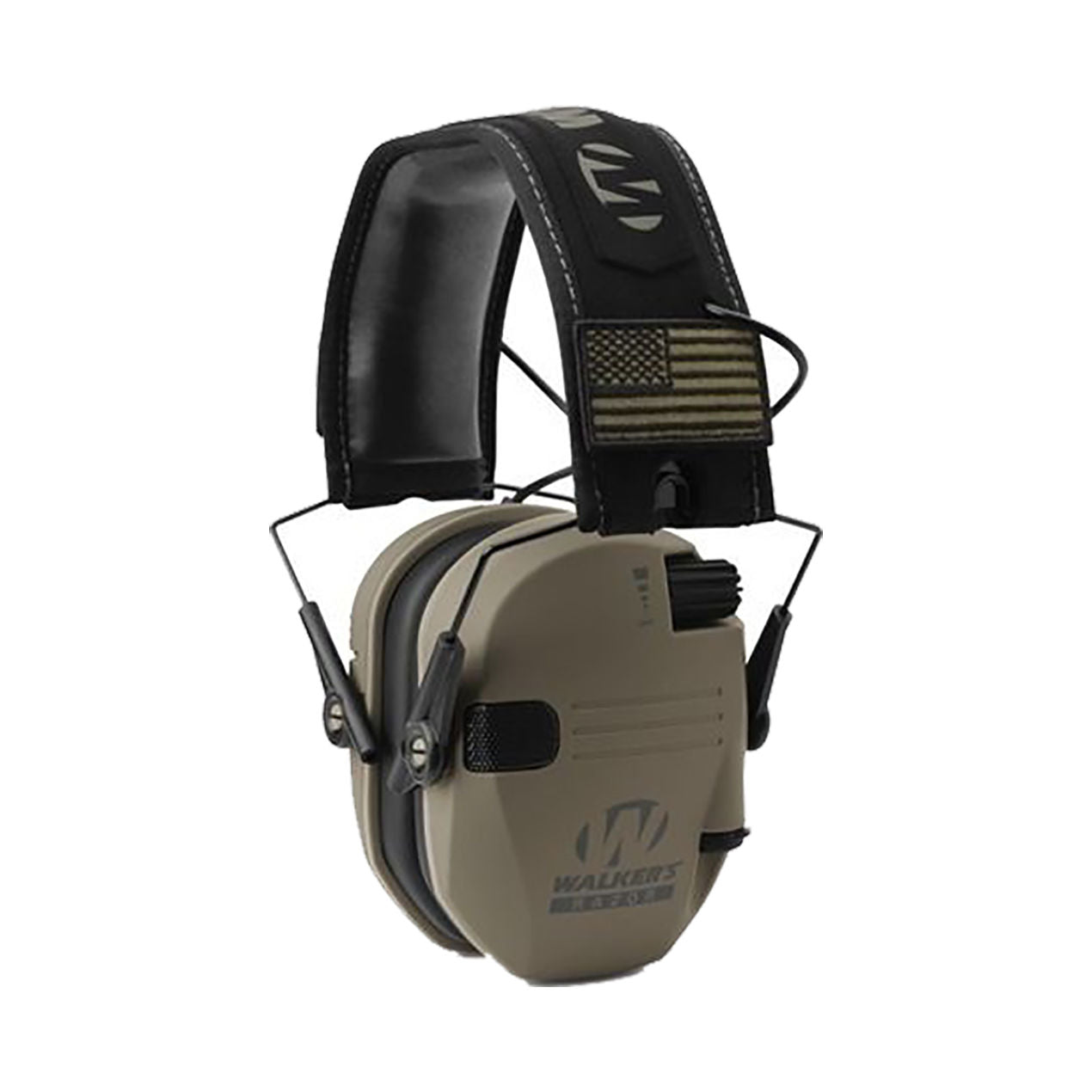 WALKER'S RAZOR PATRIOT SERIES ELECTRONIC MUFF FLAT DARK EARTH