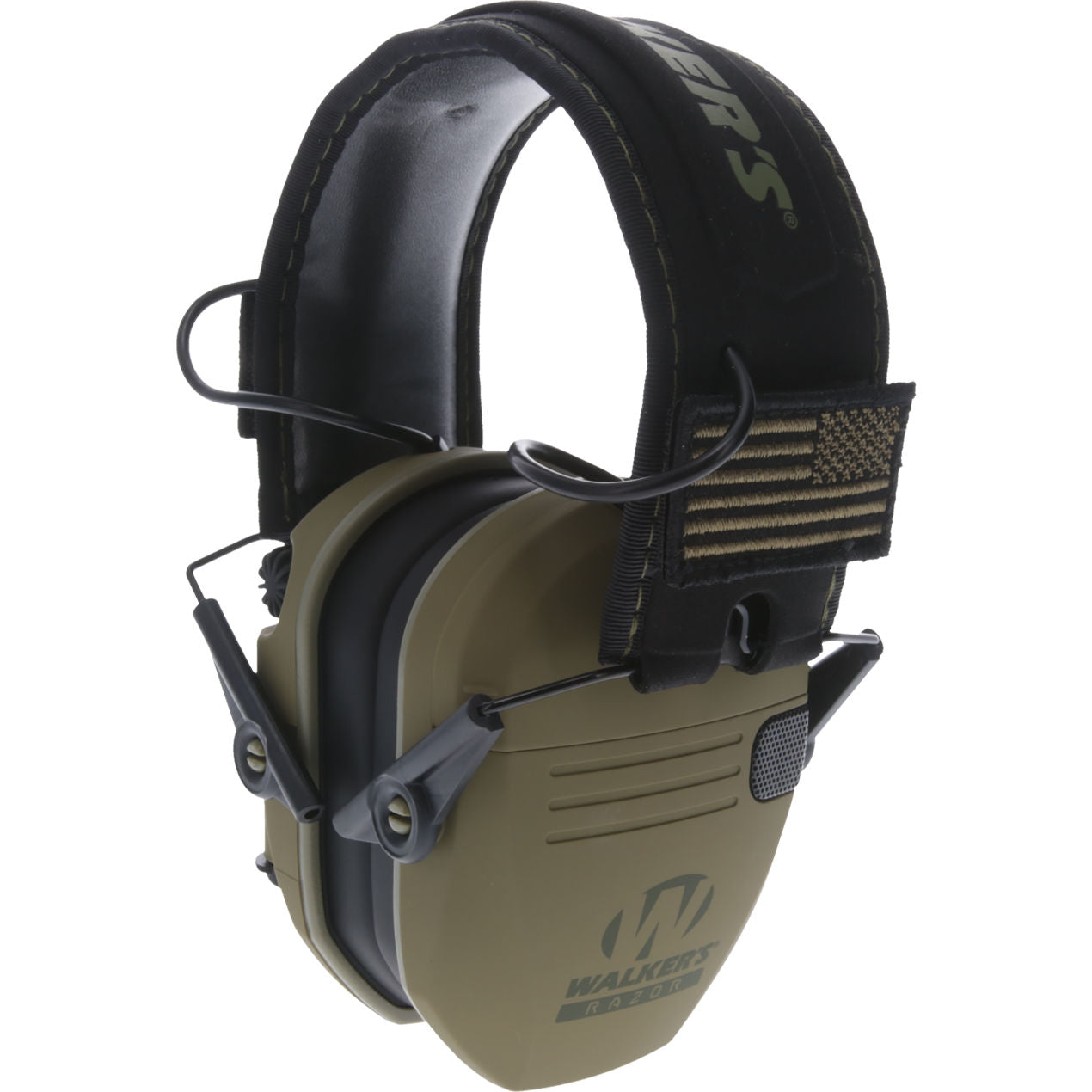 WALKER'S RAZOR PATRIOT SERIES ELECTRONIC MUFF OLIVE DRAB GREEN