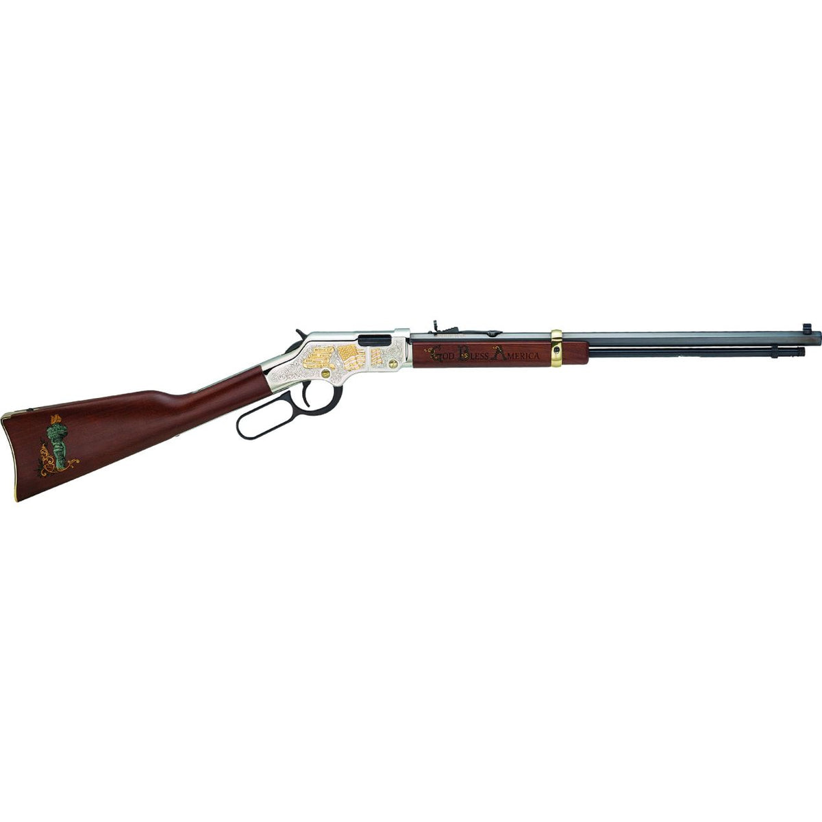 Henry Golden Boy God Bless America 22 LR 20'' 16-Rd Rifle