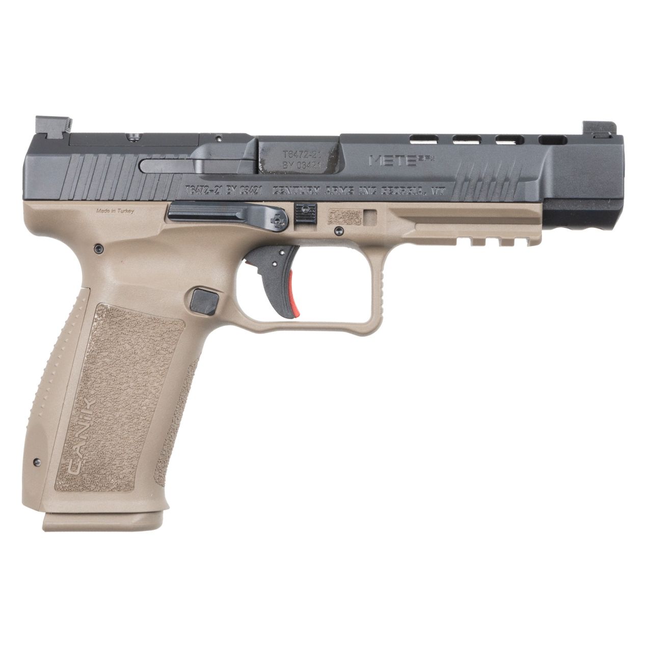 Canik Mete SFX 9mm 5.2'' 20-Rd/18-Rd Semi-Auto Pistol