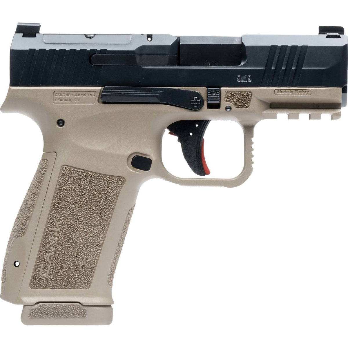 CANIK METE MC9L 9MM 3.18" 17-RD BLK/FDE SEMI-AUTO PISTOL