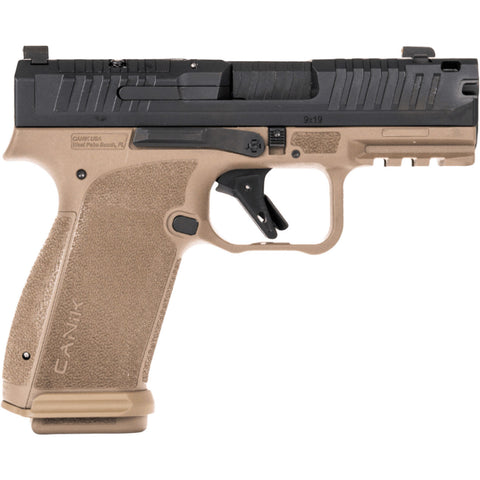 CANIK METE MC9 PRIME BLACK/FDE 9MM 3.64" 17-RD SEMI-AUTO PISTOL
