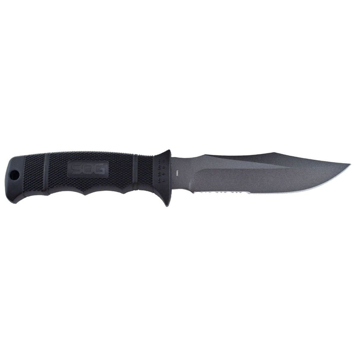 SOG Seal Pup Partial Serrated Knife