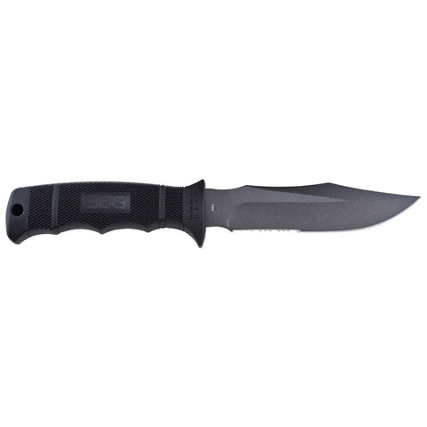 SOG Seal Pup Partial Serrated Knife