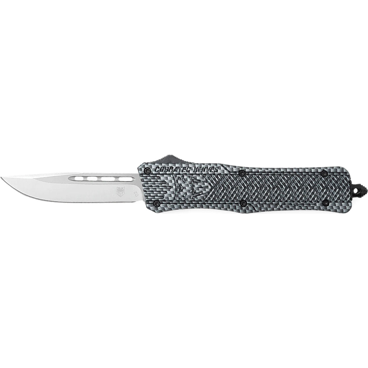 CobraTec Medium Carbon Fiber CTK-1 Drop Point Out The Front