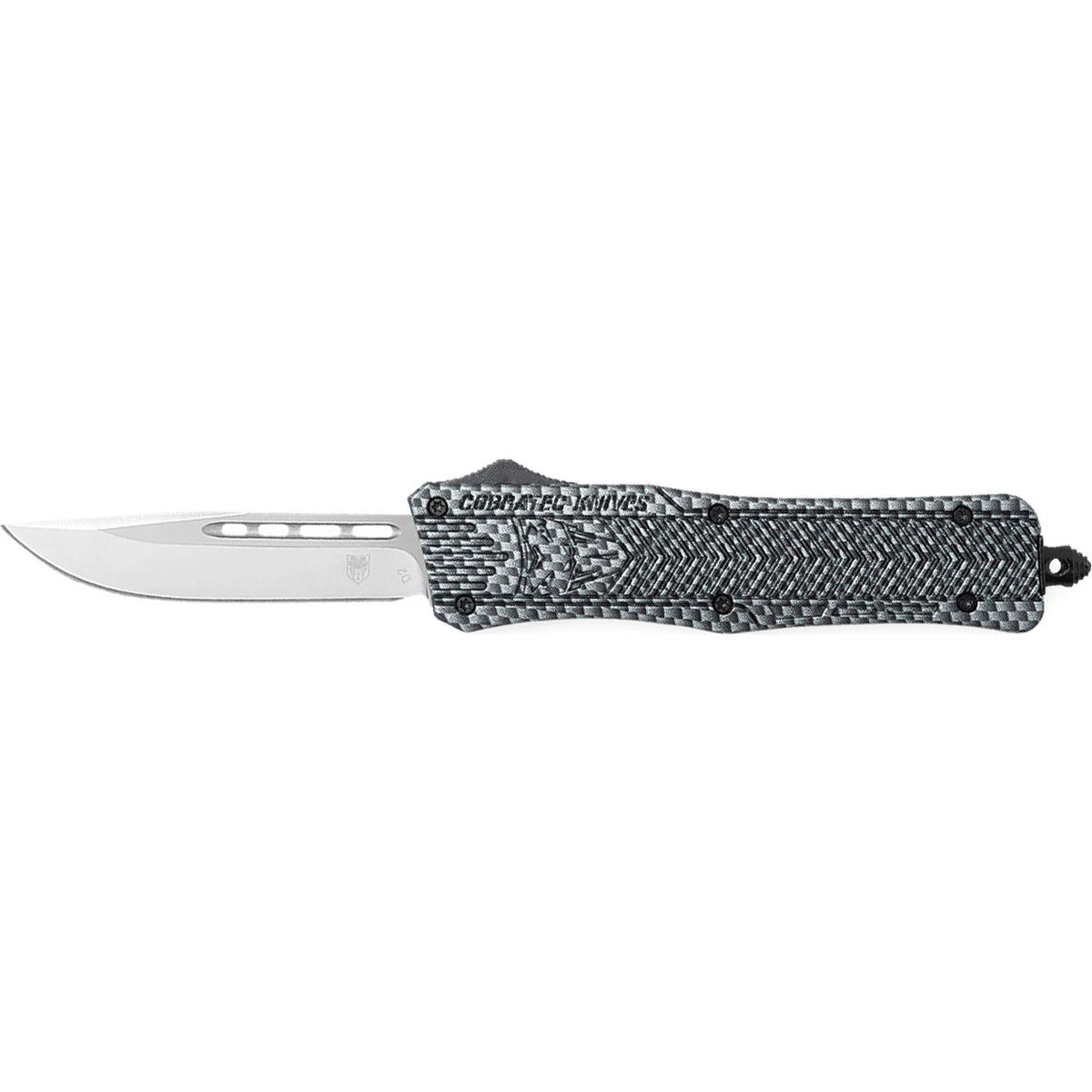 CobraTec Medium Carbon Fiber CTK-1 Drop Point Out The Front