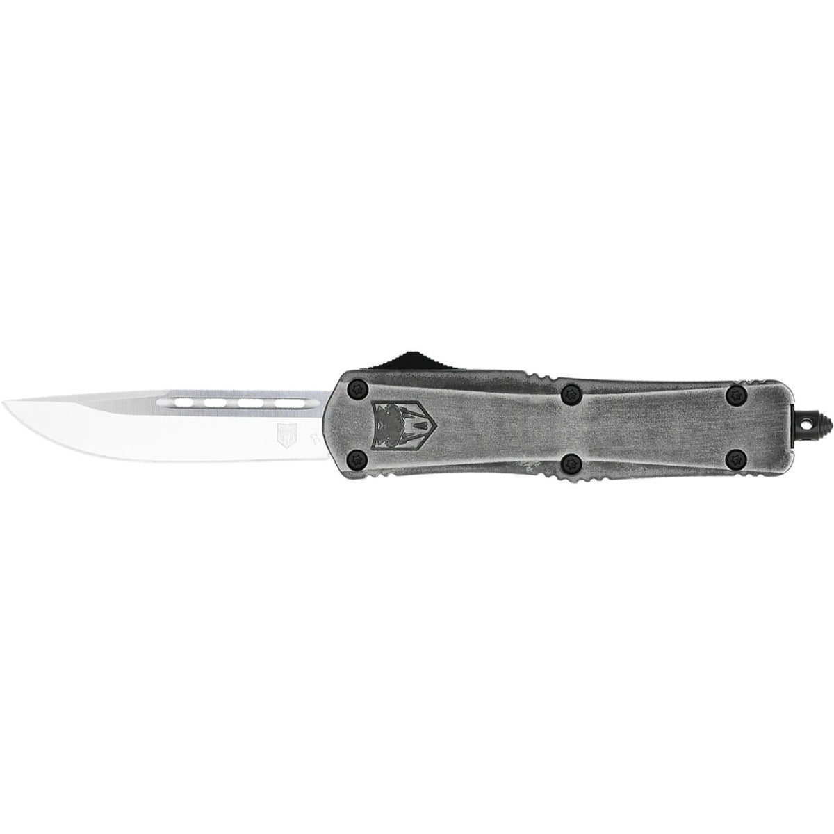 CobraTec Medium Stonewash FS-3 Drop Point Out The Front