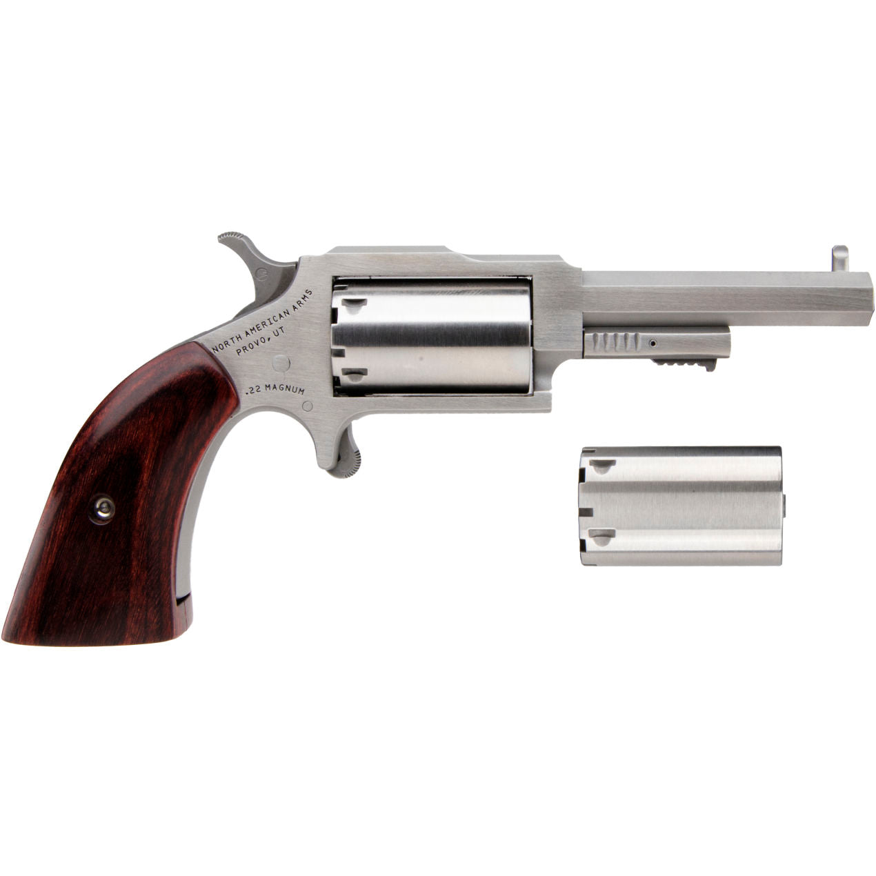 North American Arms Mini-Revolver 22 LR/22 WMR 2.5" 5-Rd Revolver