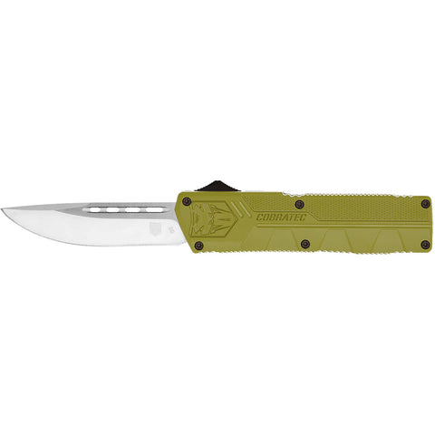 CobraTec OD Green Lightweight Drop Point Out The Front