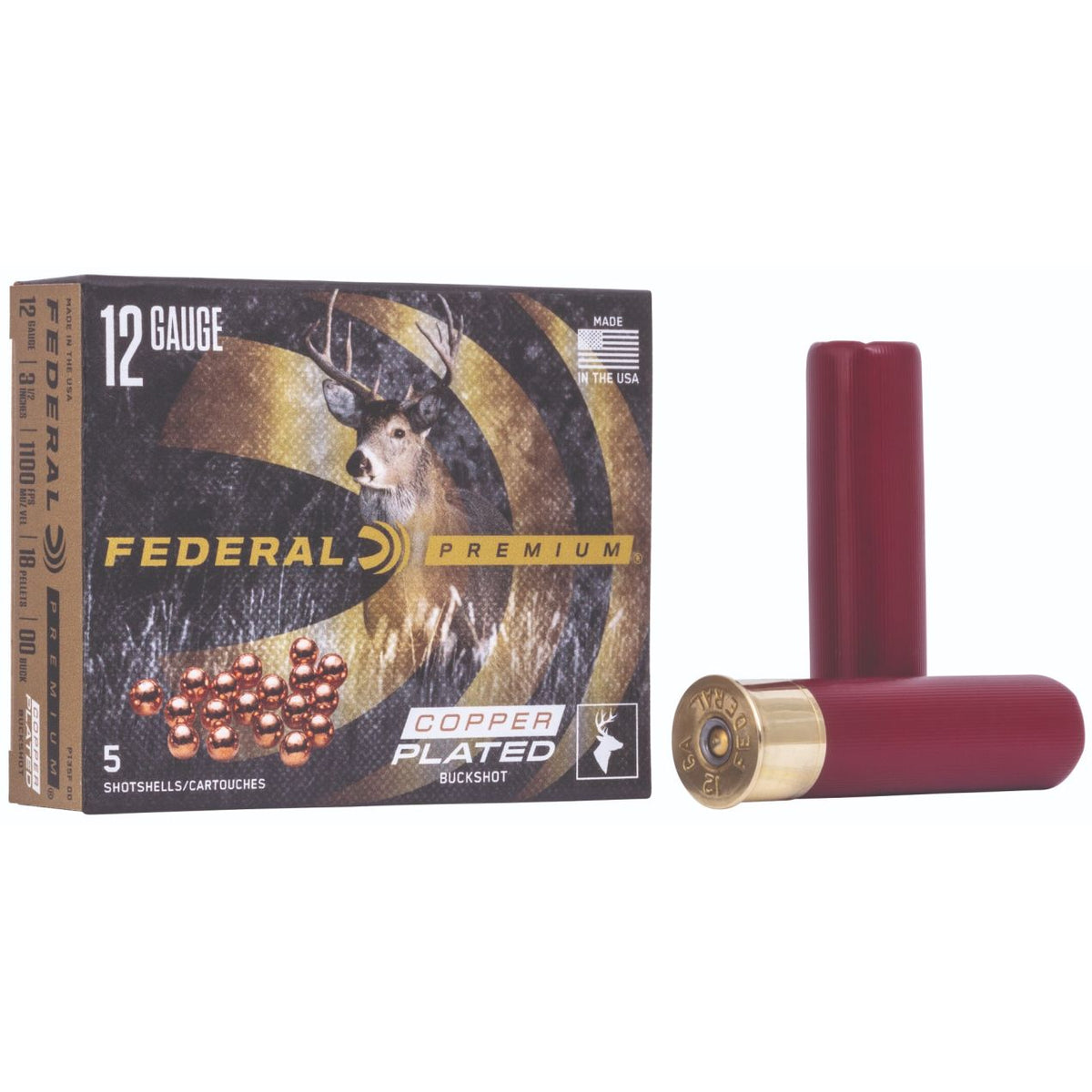 Federal Vital-Shok Buckshot 12 Ga 3.5'' 18 00 Buck