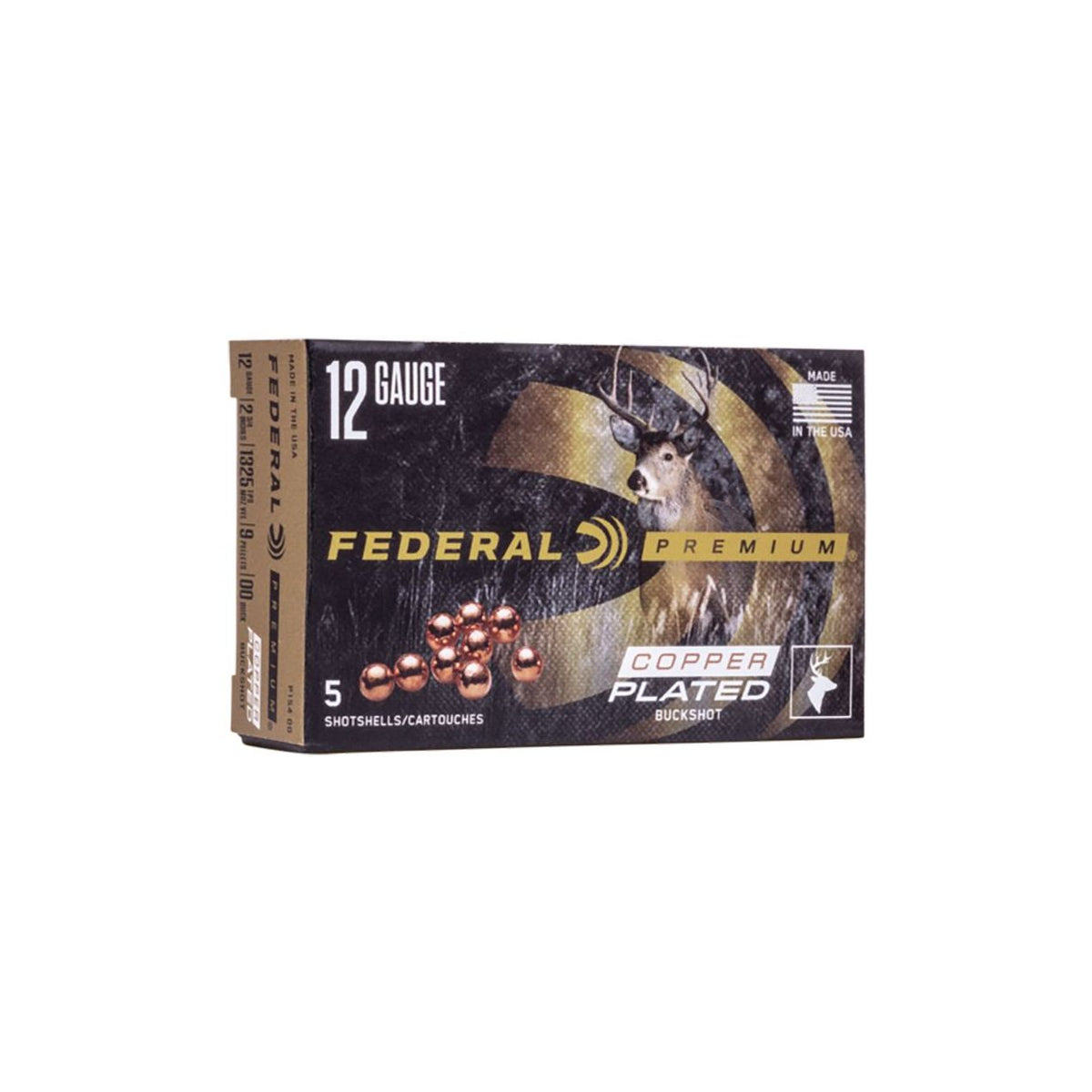 Federal Vital-Shok Buckshot 12 Gauge 2.75'' 9 Pellets 00 Buck