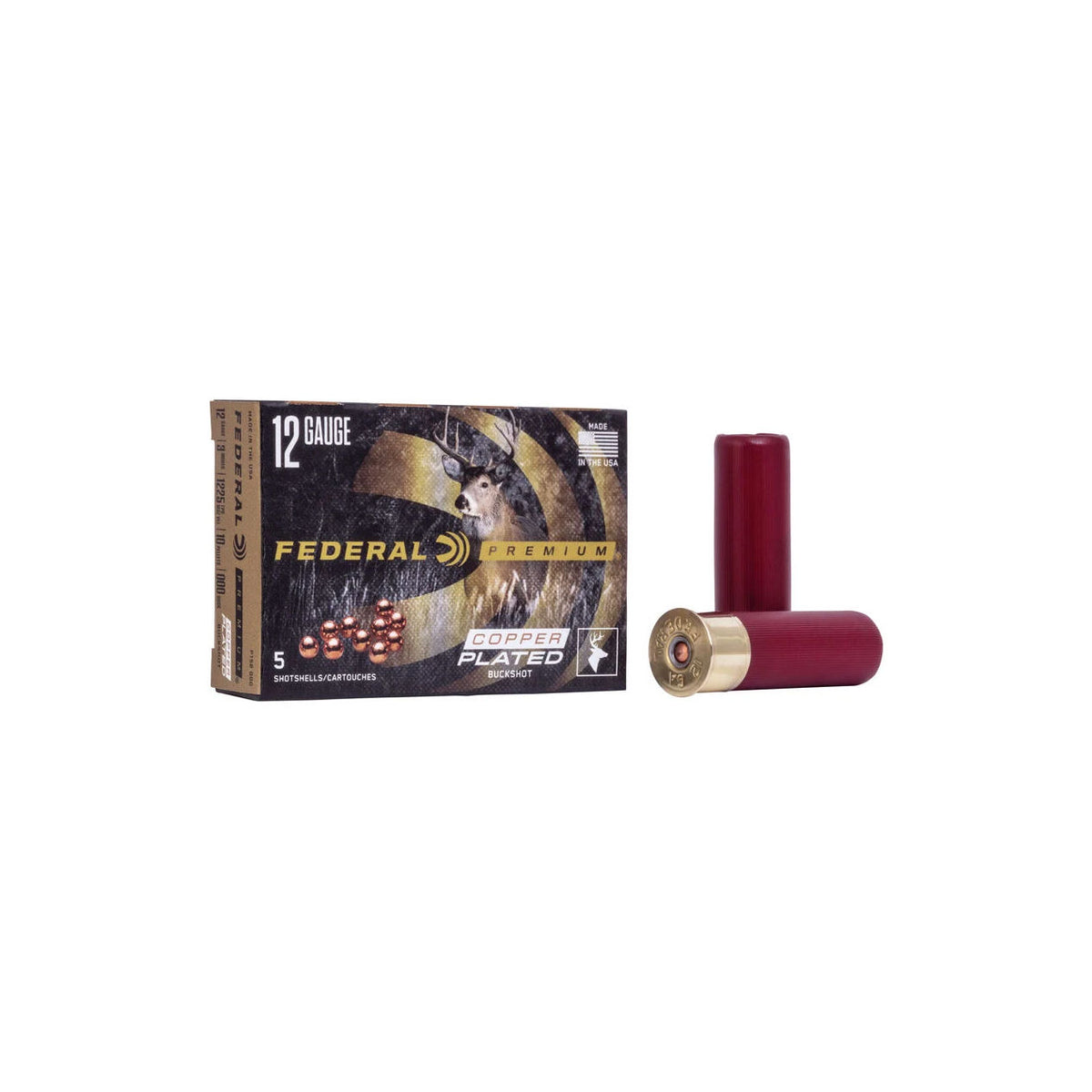 Federal Vital-Shok Buckshot 12 Ga 3'' 10 000 Buck