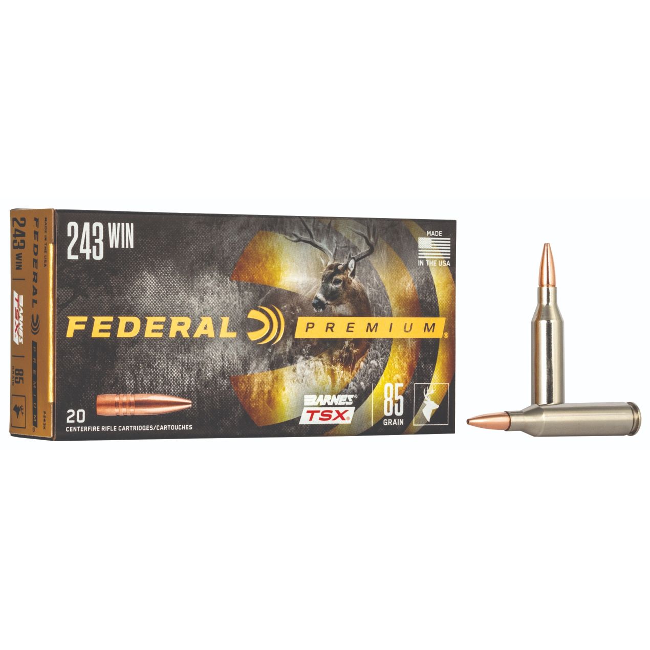 Federal Barnes TSX 243 Win 85 Grain Barnes TSX