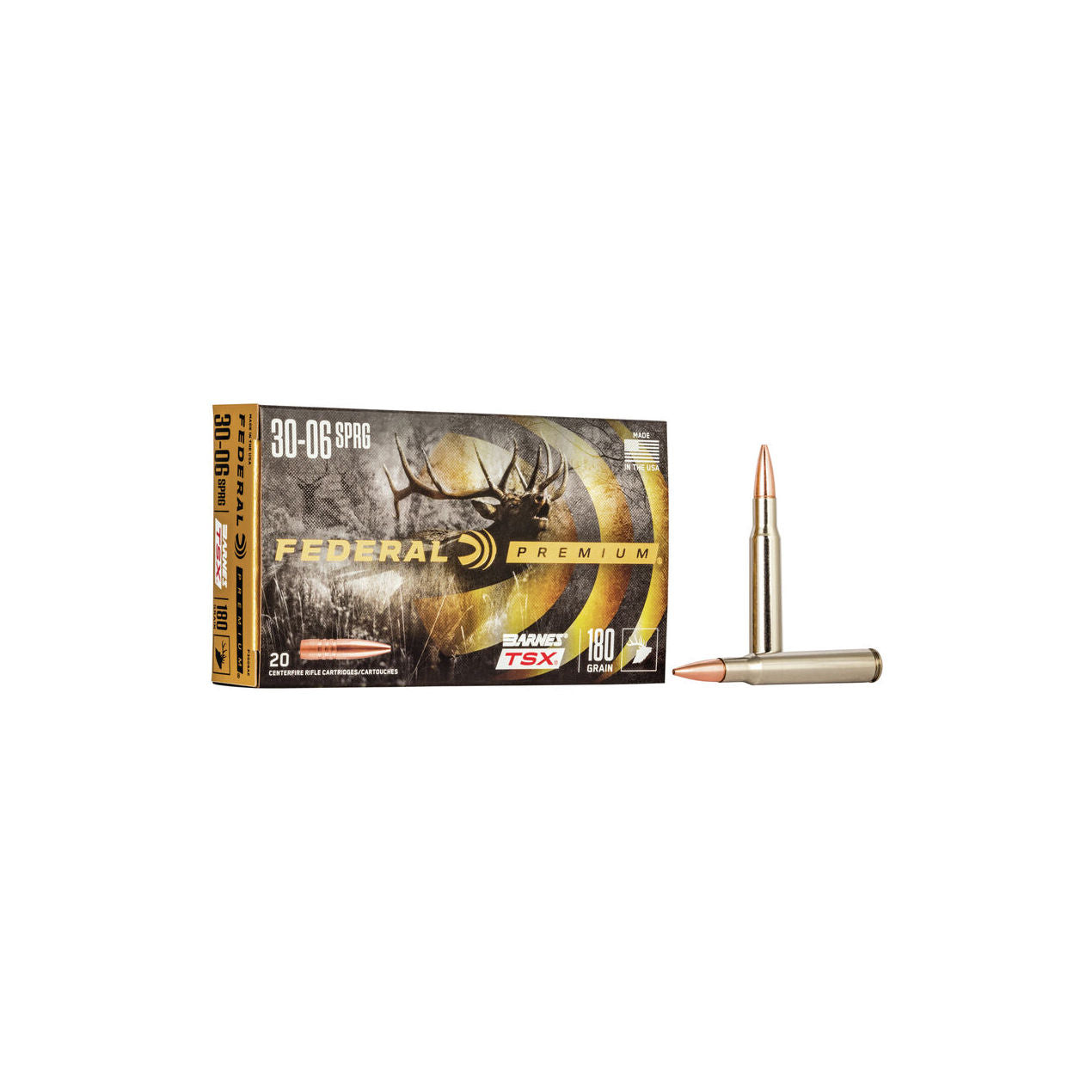 Federal 30-06 Sprg 180GR Barnes TSX
