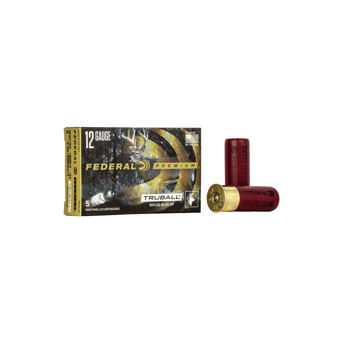 Federal TruBall 12 Gauge 2.75'' HP Rifled Slug