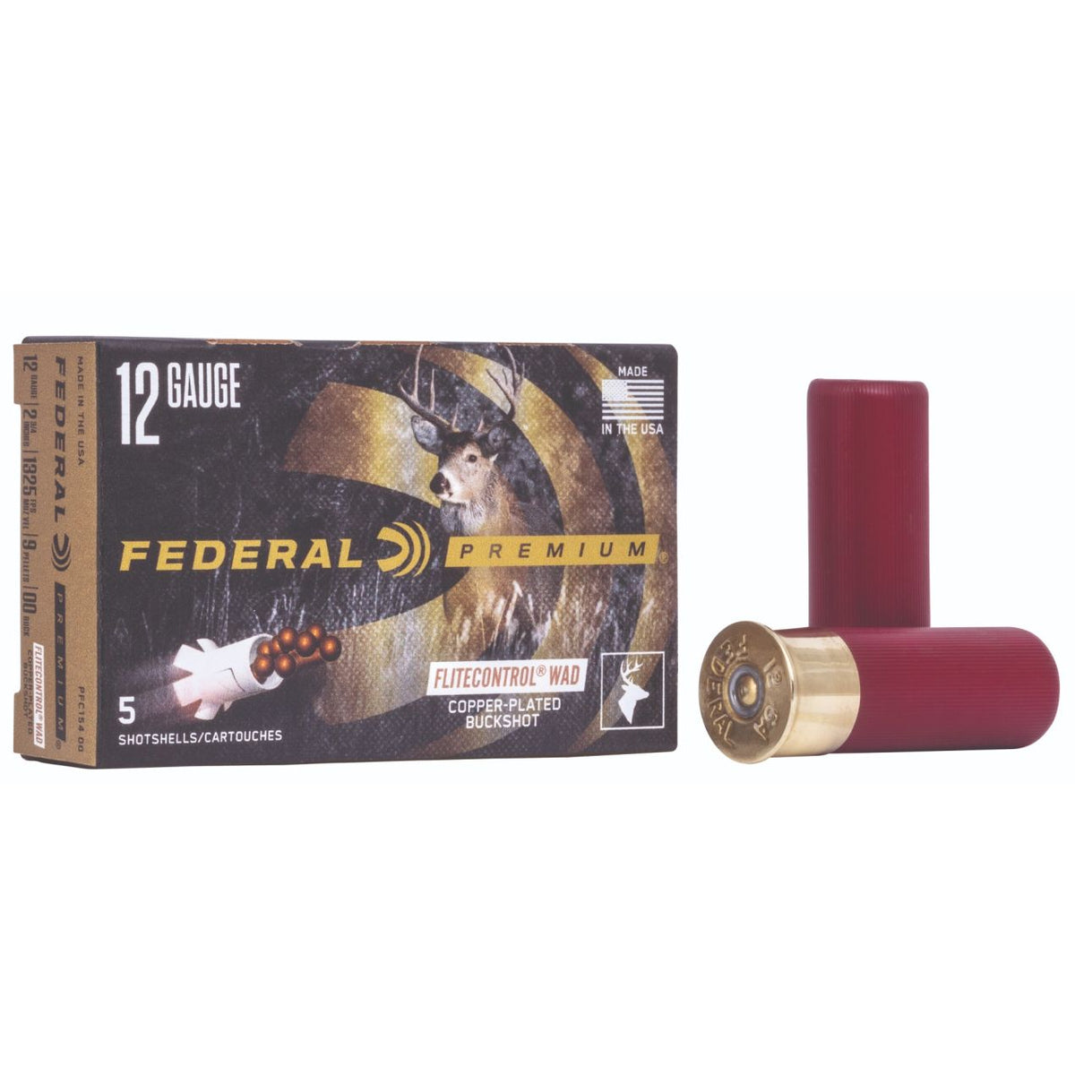 Federal Vital-Shok Buckshot 12 Ga 2.75'' 9 00 Buck