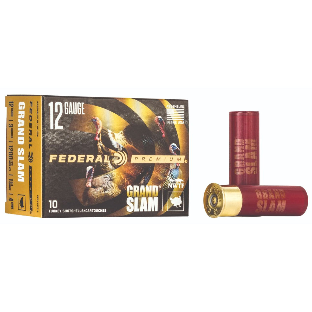 Federal Grand Slam Lead Shot 12 Ga 3'' 1.75-4