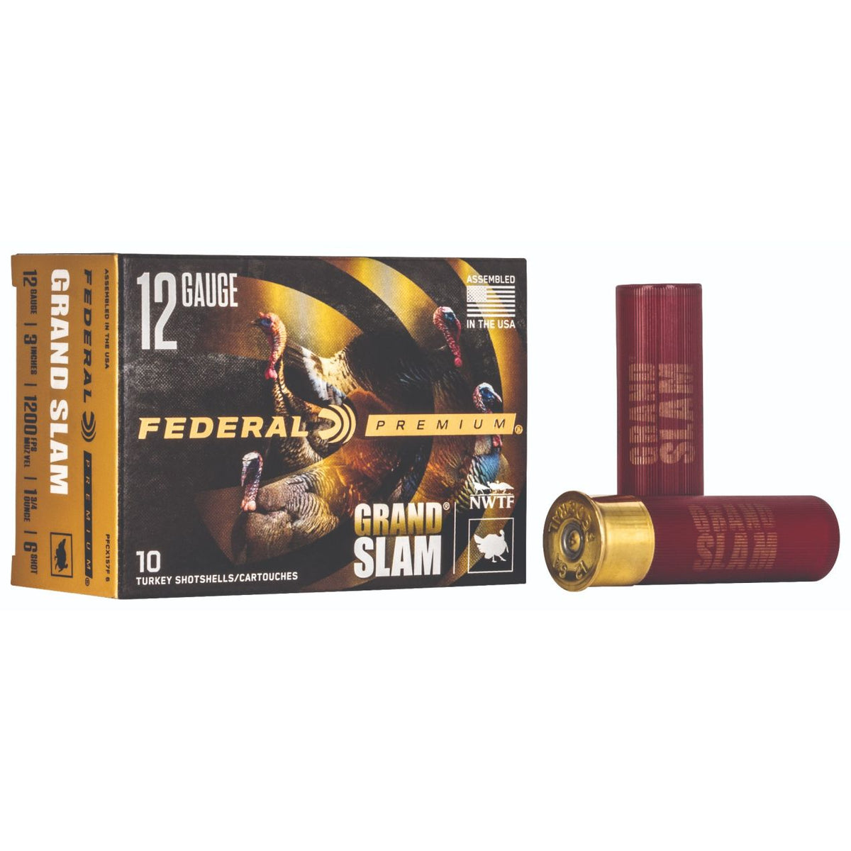 Federal Grand Slam Lead Shot 12 Ga 3'' 1.75-6