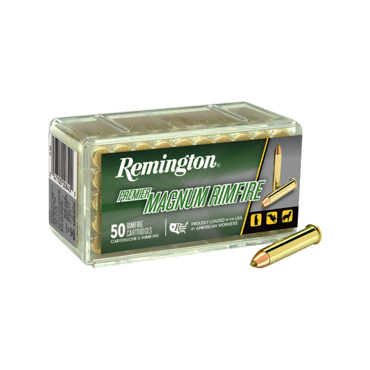 Remington Premier Magnum Rimfire 22 WMR 33GR AccuTip-V BT