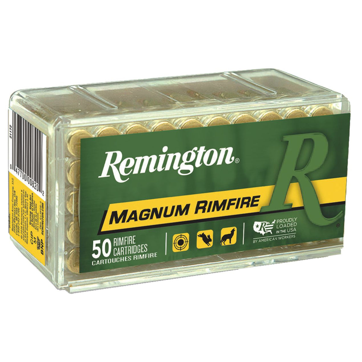 Remington Magnum Rimfire 22 Win Mag 40 Grain JHP