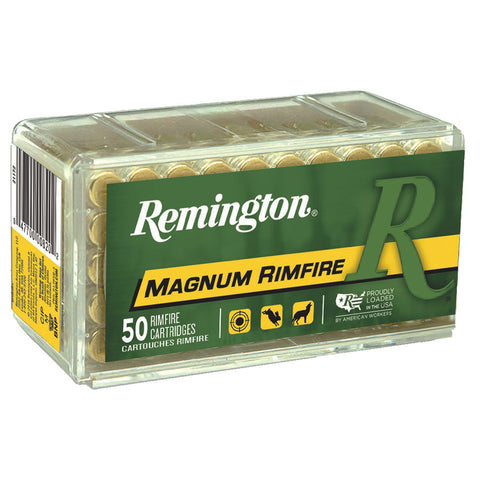 Remington Magnum Rimfire 22 Win Mag 40 Grain JHP