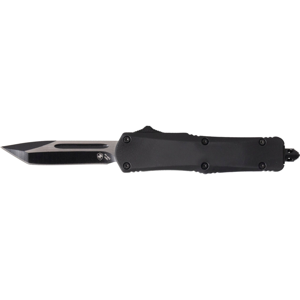 TEMPLAR SMALL BLACK RUBBER TANTO