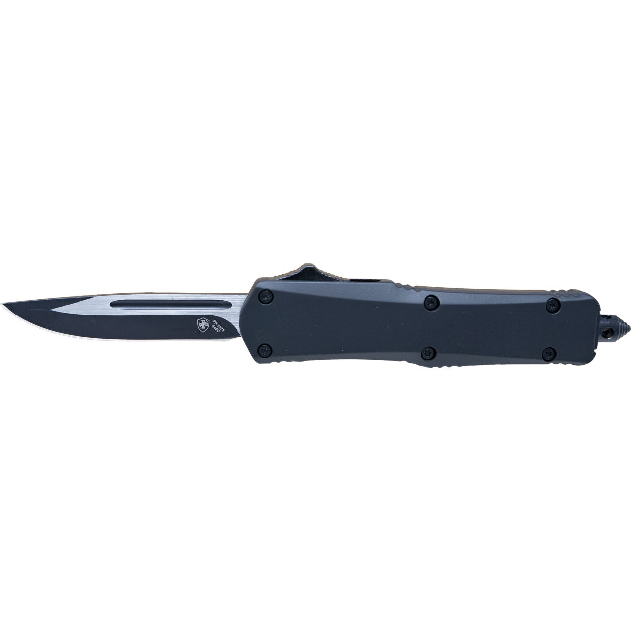 TEMPLAR SMALL BLACK RUBBER DROP POINT