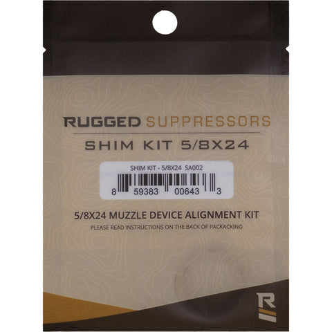 Rugged Suppressors Shim Kit 5/8x24