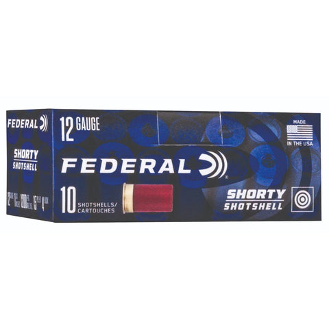 Federal Shorty Shotshells 12 Ga 1.75'' 4 Buck