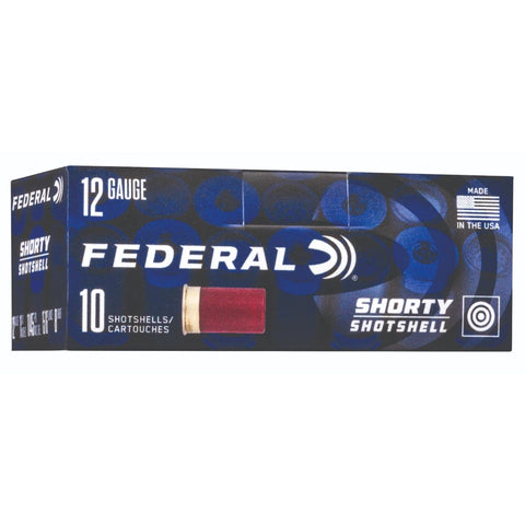 Federal Shorty Shotshells 12 Ga 1.75'' 8