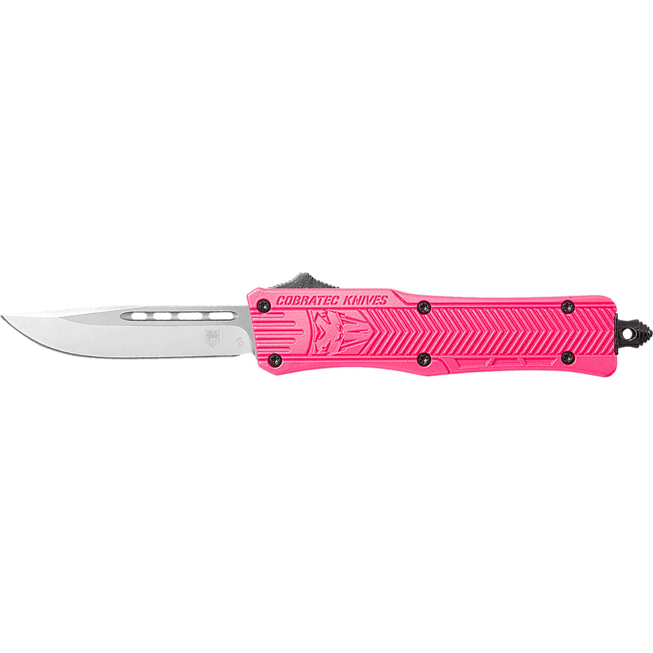 CobraTec Small CTK-1 Pink Drop Point Out The Front