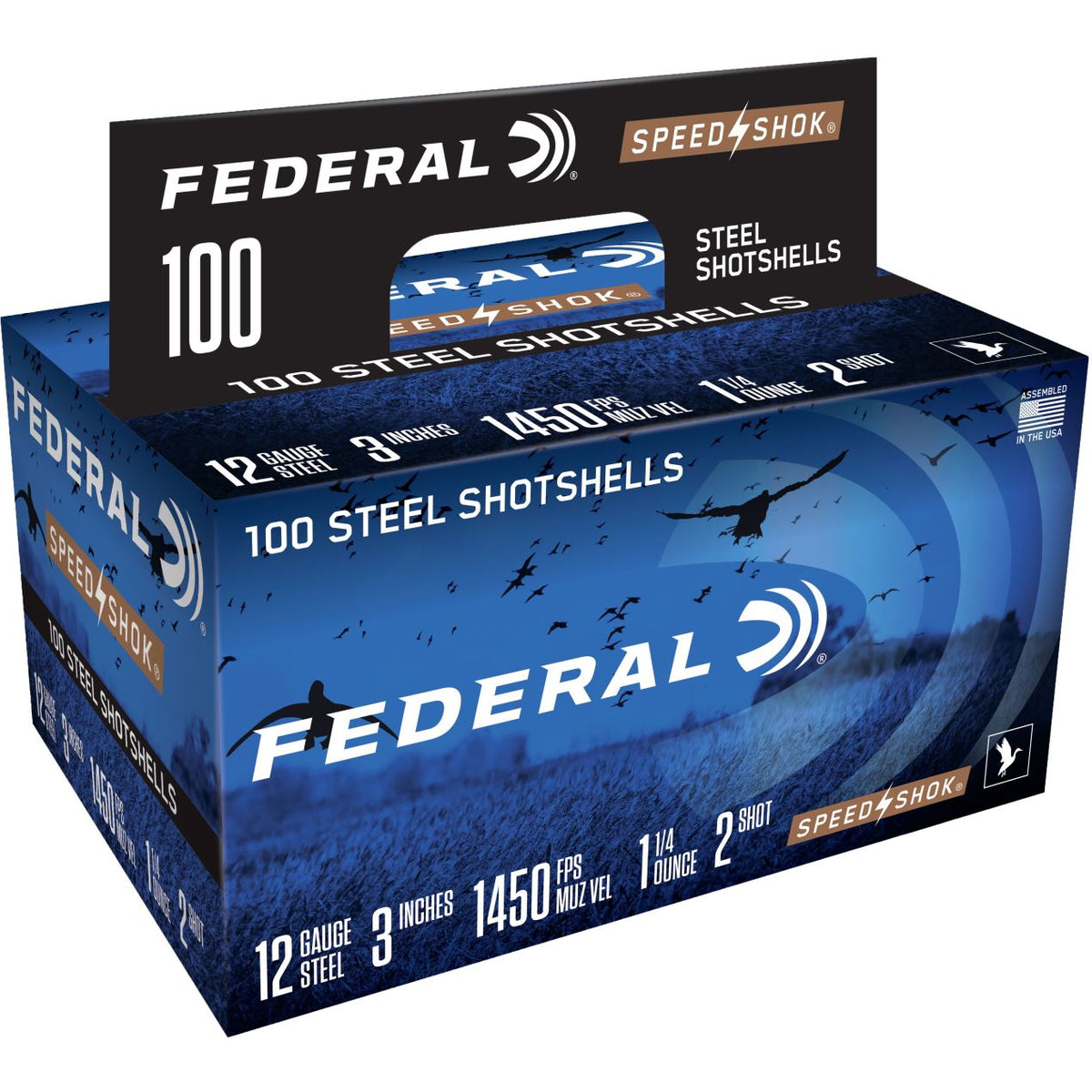 Federal Speed-Shok 12 Ga 3'' 1.125-BB