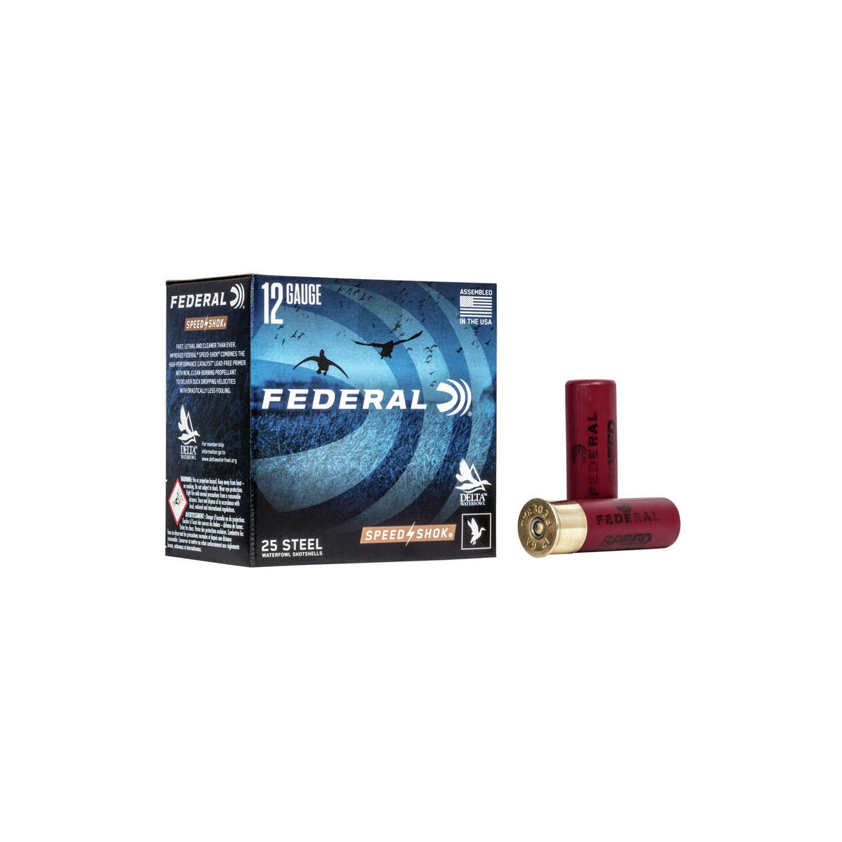 Federal Speed-Shok Steel Shot 12 Ga 3'' 1.125-2