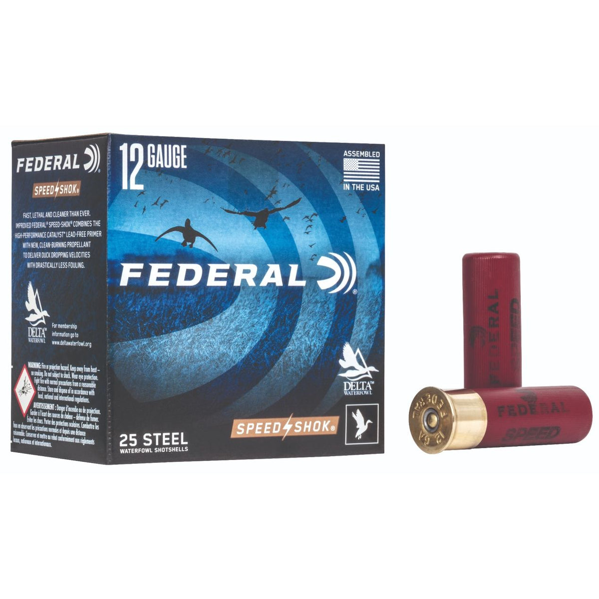Federal Speed-Shok Steel Shot 12 Ga 3'' 1.125-BB
