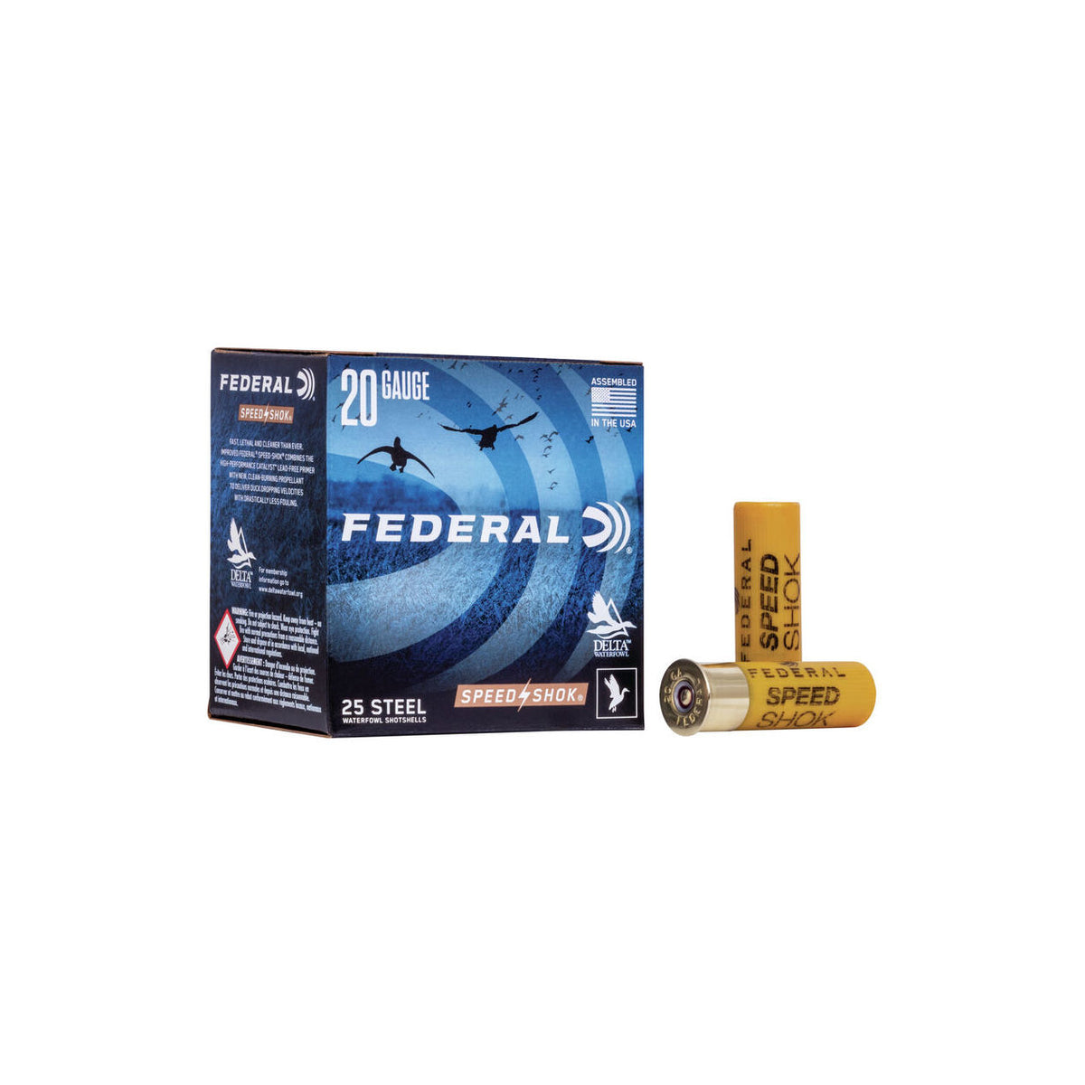 Federal Speed-Shok Steel Shot 20 Ga 2.75'' .75-4